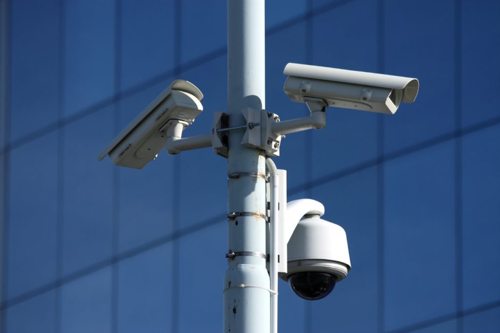 install the CCTV cameras