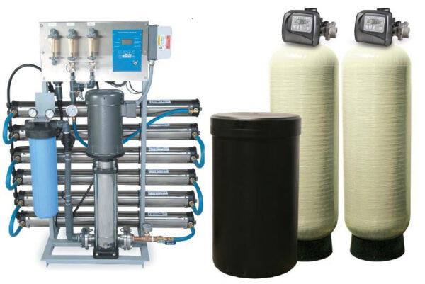 industrial water softener system