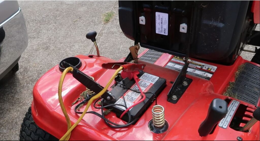 Charge a Lawn Mower Battery