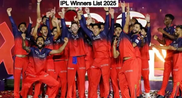IPL Winners List 2025