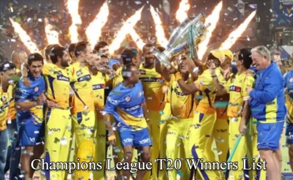 Champions League T20 Winners List