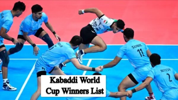 Kabaddi World Cup Winners List